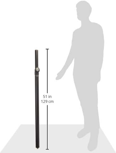 König & Meyer K&M Speaker Topline Black Music Stand (26735)