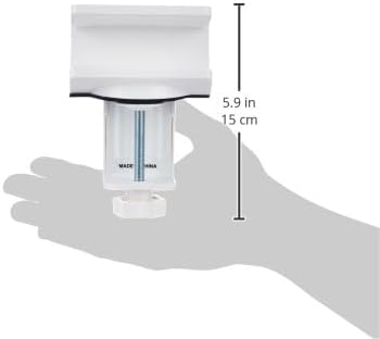 Monoprice Desk Clamp Holder for Surge Protectors, Power Strips, USB Hubs - Designed for Use With Sit-Stand Desks, White - Workstream Collection