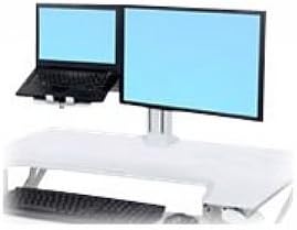 Ergotron ??WorkFit Monitor and Laptop Kit ??for Monitors Up to 24 inches, 6 to 16 lbs ??Add-on for WorkFit-T, WorkFit-TL, WorkFit-TX and WorkFit Corner ??White