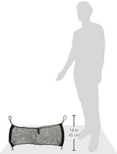 Rear Trunk Organizer Cargo Net for Acura RLX 2014–2020 – (2in1) Envelope/Floor Style Cargo Net for Sedan – Premium Mesh Elastic Car Trunk Organizer Vehicle Carrier Storage–Compatible with Acura RLX