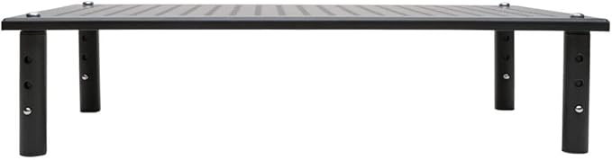 Tripp Lite Computer Monitor Stand, Adjustable Height, 18 x 11 in., Metal, Black (MR1812M)