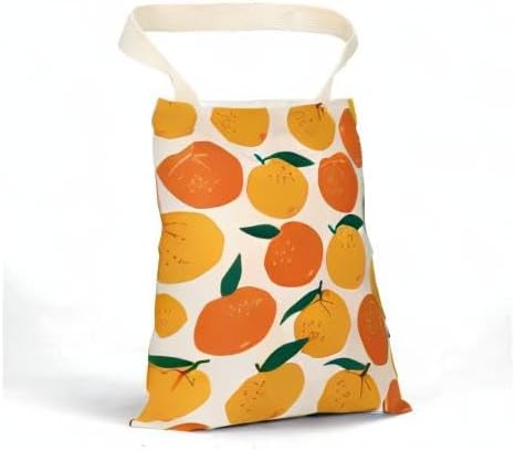 Car Trash Bag Car Garbage Bag Hanging Cars Trash Can, Waterproof Cars Back Seat Organizer for Vehicle Travelling Camping Orange Decor