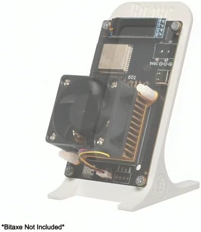 Bitcoin Merch® - Bitaxe Minimalist Stand (White)