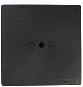 Vu Ryte Stackable 2 Inch Computer Monitor Riser Stand, VuRyser 2, Black, VUR 4855 (Single)