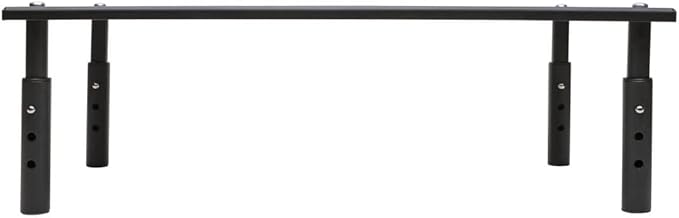 Tripp Lite Computer Monitor Stand, Adjustable Height, 18 x 11 in., Metal, Black (MR1812M)