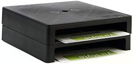 Vu Ryte Stackable 2 Inch Computer Monitor Riser Stand, VuRyser 2, Black, VUR 4855 (Single)