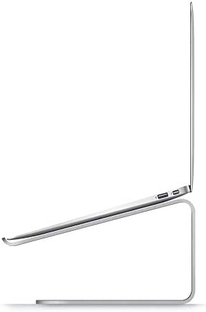 elago L2 Laptop Stand - Ergonomic Design, Premium Aluminum Material, Desk Organization for Laptop Computers (Silver)