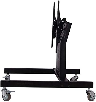 Rolling TV Mount Stand Trolley 32-65inch Plasma Screen LED LCD Monitor Low Height Stand Cart D750