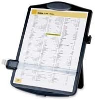 Sparco Products : Easel Document Holders, Adjustable, 10"x2"x14", Black -:- Sold as 2 Packs of - 1 - / - Total of 2 Each