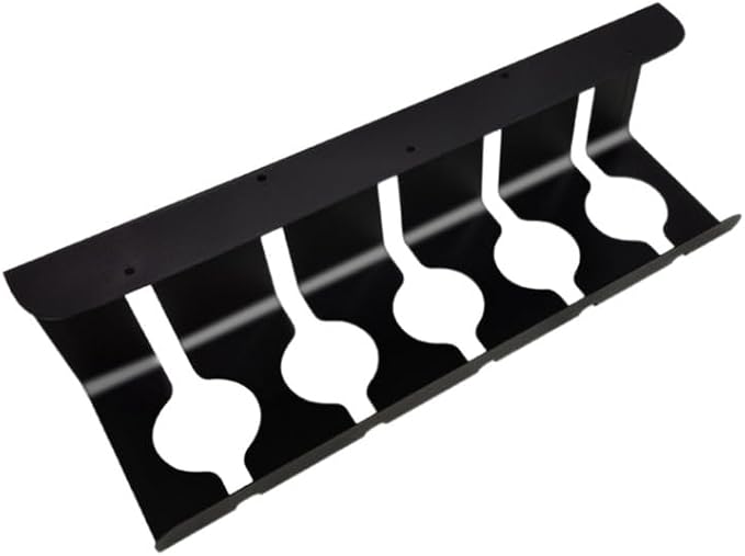 Metal Cable Management Under Desk for Easy mounting Under-Table, Set of 2 - with 10X Cable Ties, Desk Organizer for Office/Home Office Table Thoughtful Cable Tray Holder
