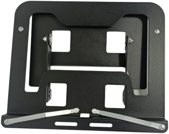 Ergonomic Book Stand Holder - Heavy Duty Aluminum Reading Riser with Page Clamp