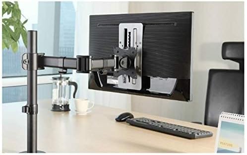 Mount Plus MP-XMA-02 Height Adjustable VESA Adapter Accessory Bracket Kit for Computer Monitor 13" to 27" Screens (Height Adjustable VESA Adapter)