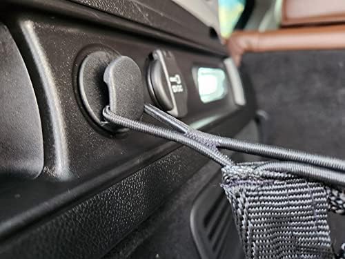 Envelope Style Elastic Trunk Mesh Cargo Net for Alfa Romeo Stelvio 2017-2024 - Premium Trunk Organizers and Storage