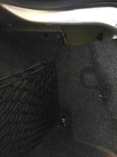 Rear Trunk Organizer Cargo Net for Chrysler 300 2005-2010– Envelope Style Cargo Net for Sedan - Premium Mesh Elastic Car Trunk Organizer Vehicle Carrier Storage – Compatible with 300