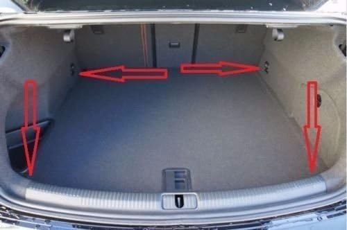 Floor Style Automotive Elastic Trunk Mesh Cargo Net for Audi A3 S3 RS3 A3 A3 e-tron 2015-2023 - Premium Trunk Organizer and Storage - Luggage Net for Sedan - Best Car Organizer for Audi A 3