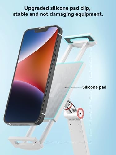 Adjustable Tablet Stand for Desk - Portable Monitor Stand 360° Rotating and Foldable Tablet Holder, Mount for iPad, Samsung Galaxy Tab, Stable and Anti-Slip Design for Office, Home, and Kitchen