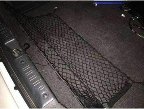 Trunk Organizer Cargo Net for Acura TL 1999–2008 – (2in1) Envelope/Floor Style Cargo Net for Sedan–Premium Mesh Elastic Car Trunk Organizer Vehicle Carrier Storage – Compatible with Acura TL