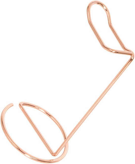Headset Simple Headphone Stand Headband Stand Desktop Speaker Stand Desk Accessory Headset Rack Earphone Supporting Hanger Headset Frames Iron Rose Gold Headset Holders