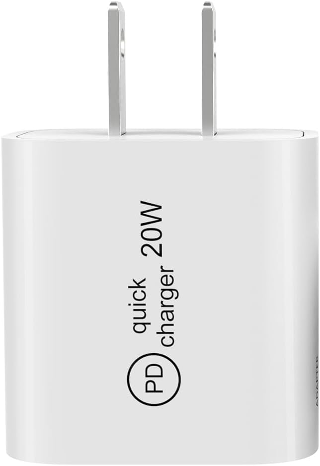 20W USB C Fast Charger Block, Compact PD 3.0 Wall Charger for iPhone 17/16/15/iPad Pro, Universal Compatibility, Travel Essential, 3X Faster Than 5W Charger