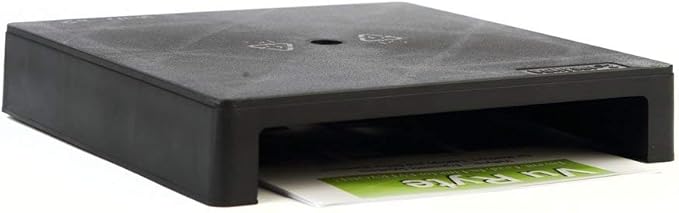 Vu Ryte Stackable 2 Inch Computer Monitor Riser Stand, VuRyser 2, Black, VUR 4855 (Single)