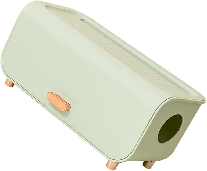 NUOBESTY Cable Management Box with Easy Installation for Hiding Large Capacity Cord Organizer and Modern Stylish Design, Multi-functional Power Cord Storage Container for Desk
