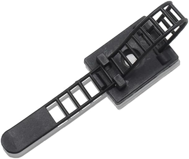 25 Pieces Desk Wire Organizer Cable Ties Zip Ties Adhesive Cord Clips Cable Management Cord Keeper Desk Wire Management