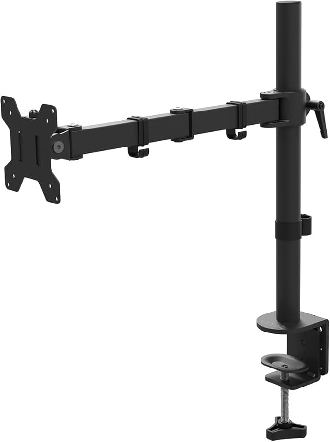 Kanto DML1000 Height Adjustable Desktop ARM Single Monitor Stand