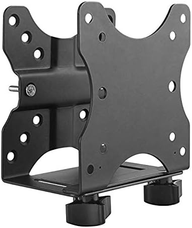 Mount Plus MP-CPB-1 Thin Client | Mac mini | Intel NUC | Game Console | VESA Mount to Save Space by Mounting Thin Client PC to Back of Monitor, Small TV, Monitor Arm, Stand Pole, Under Desk