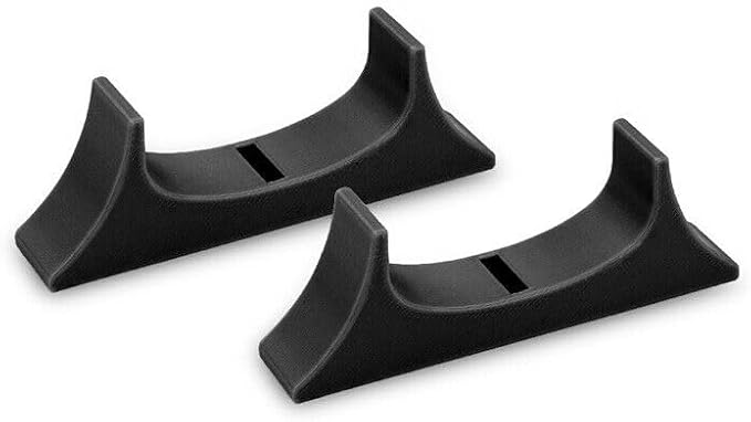 XBERSTAR Wii U Console Holder Vertical Stand for WII U Console 3D Printing Stand Cooling Holder Base Horizontal Support Mount (Black)
