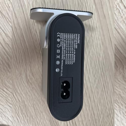 USB C Fast Charger : 6 Port Desktop Multiple Devices Power Adapter for Laptop MacBook Pro/Air, DELL, Tablet iPad Pro/Air, iPhone 16/15/14, Galaxy S23/22