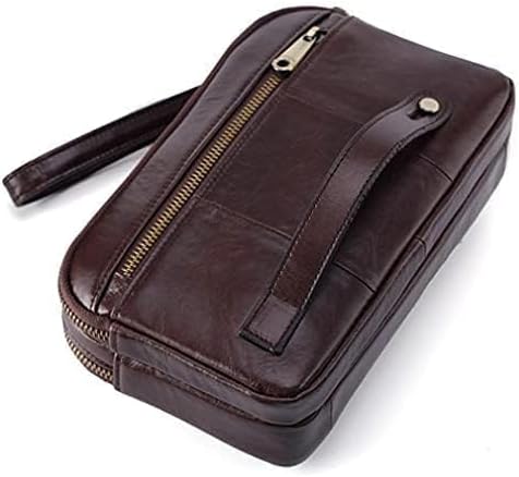 Hebetag Leather Clutch Purse Wallet for Men Organizer Holder Wrist Bag | Organizer, Holder
