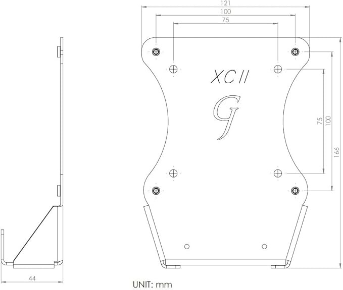 Gladiator Joe Monitor Arm/Mount VESA Bracket Adapter Compatible with Lenovo L24q-10, L24q-20, L24i-10, L24i-20 | Laser Cut | 100% Made in North America
