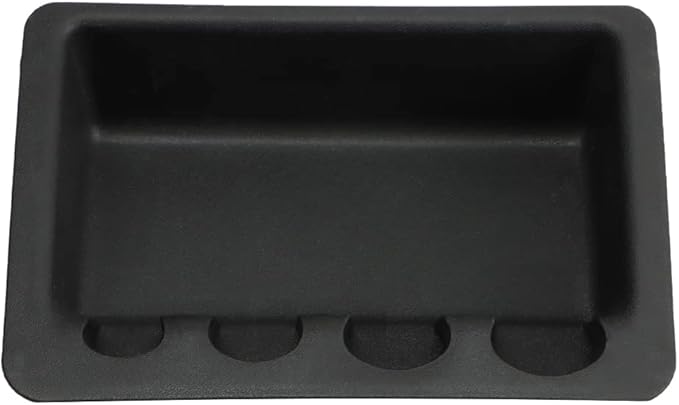 MARCHFA Center Console Organizer Tray for 2011-2022 2023Charger Accessories for Chrysler 300 2023 2022-2011 Armrest Organizer Tray Insert Storage Box (Black without mat)