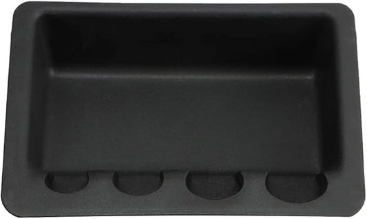 MARCHFA Center Console Organizer Tray for 2011-2022 2023Charger Accessories for Chrysler 300 2023 2022-2011 Armrest Organizer Tray Insert Storage Box (Black without mat)