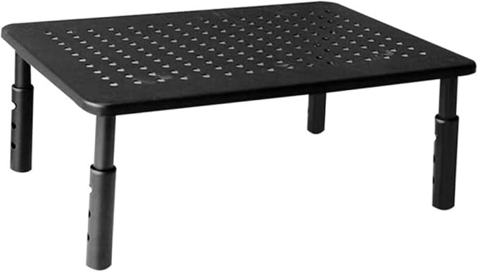 ARTIBETTER Adjustable Monitor Stand Riser with Storage Shelf 3 Height Levels Elevated Computer Desk Organizer 14.56X9.25X5.51 Inch for Home Office Gaming