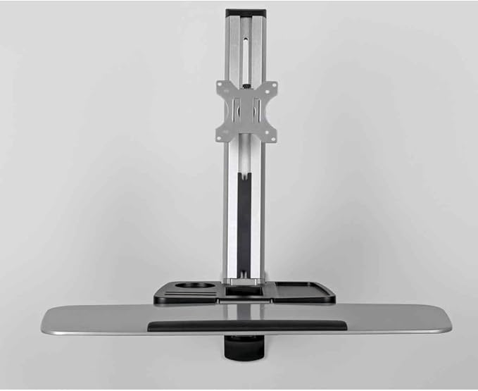Tripp Lite Wall Mount for Sit Stand Desktop Workstation Height-Adjustable Standing Desk, Single Display (WWSS1332W)
