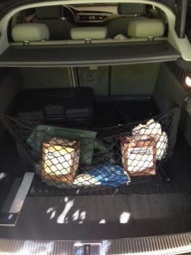 Envelope Style Automotive Elastic Trunk Mesh Cargo Net for Audi A7 S7 RS7 2012-2025 - Premium Trunk Organizers and Storage - Luggage Net for Sedan - Best Car Organizer for Audi A 7 S 7 RS 7