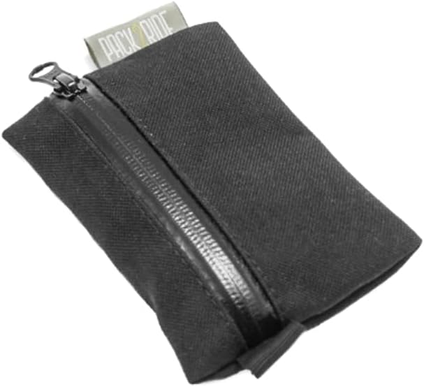 PACK2RIDE Karman Zipper Pouch - Lightweight, Flexible, Water and Abrasion Resistant Compact Zip Pouch Wallet for Women & Men, Multi-Purpose Holder for Cards, Cash, and Essentials