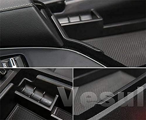 Vesul Center Console Armrest Storage Box Compatible with Infiniti QX50 2019-2023/QX55 2022-2023 ABS Tray Insert Organizer Glove Pallet
