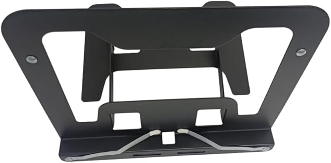 Ergonomic Book Stand Holder - Heavy Duty Aluminum Reading Riser with Page Clamp