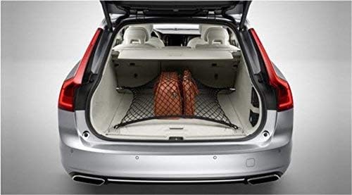 Floor Style Automotive Elastic Trunk Mesh Cargo Net for VOLVO XC60 2009-2023 - Premium Trunk Organizer and Storage - Luggage Net for SUV - Best Car Organizer for VOLVO XC 60