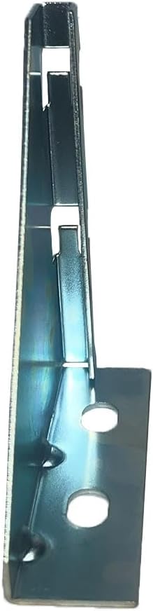 Quest Manufacturing Cable Tray Wall Bracket, 4", Pack of 2 Pcs, Zinc (CT0026-04-03-2) - Silver