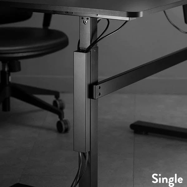 Desky Magnetic Cable Management Set – Silicone Cable Clips with Magnetic Base for Desk or Wall, Reusable Cord Organizer for Office, Home, or Gaming – Space Grey, Dual