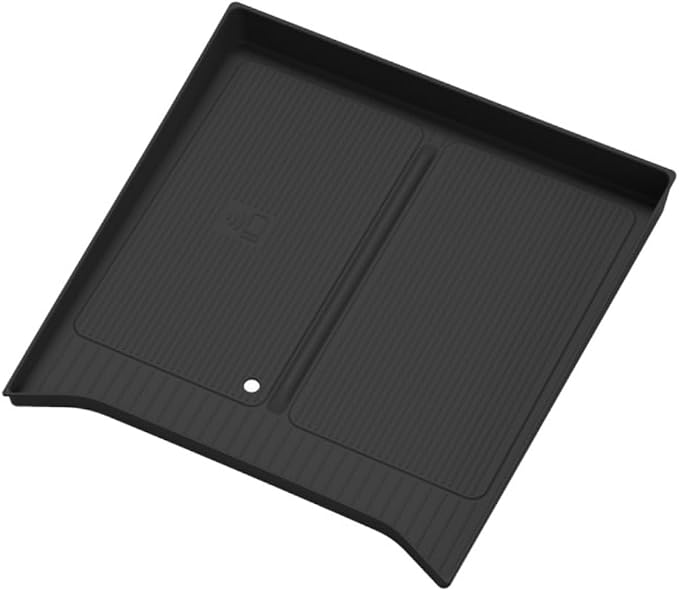 SXCY 2PCS for 2026 Lexus ES Center Console Organizer Tray+Wireless Charging Mat for 2026 Lexus ES Accessories 2026 ES 350e/ES 350h/ES 500e Center Console Tray 2026 ES Armrest Console Organizer Tray