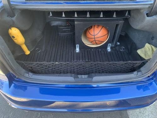 Trunk Organizer Cargo Net for Acura TL 1999–2008 – (2in1) Envelope/Floor Style Cargo Net for Sedan–Premium Mesh Elastic Car Trunk Organizer Vehicle Carrier Storage – Compatible with Acura TL