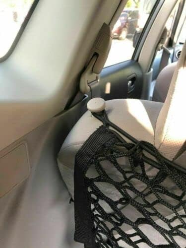 Trunk Rear Seats Organizer Cargo Net for Nissan Rogue 2008-2013-Envelope Style Cargo Net for SUV-Premium Mesh Elastic Car Trunk Organizer Vehicle Carrier Storage–Compatible with Rogue