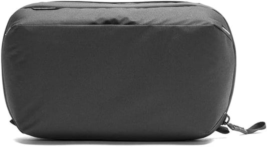 Peak Design Wash Pouch, Black, Weatherproof Travel Toiletry Bag, Upright or Hanging Dopp Kit with Pockets, Magnetic Toothbrush Pocket, Wide UltraZip Opening, Toiletry Bag for Men and Women
