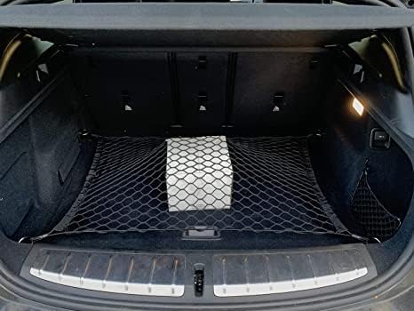 Floor Style Automotive Elastic Trunk Mesh Cargo Net for Subaru Crosstrek 2021-2024 - Premium Trunk Organizer and Storage - Luggage Net for Crossover - Car Organizer for Subaru Crosstrek