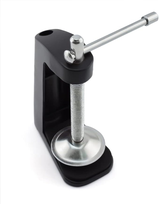 Heavy-duty Metal Table Mount Clamp C Shape Clip Bracket for Microphone Suspension Boom Scissor Arm Stand Holder with Adjustable Positioning Screw, Fits up to 2.16"/5.5cm Desktop Thickness