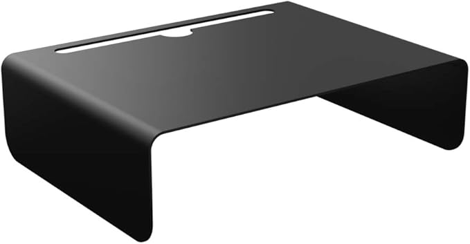 Oeveo Rise Monitor Stand - 15W x 4.25H x 11D | Quality Metal Monitor Stand Riser, Made in USA | MS-441